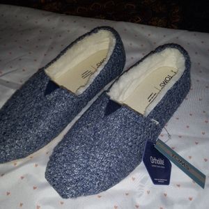 Tom's Sherpa-lined Alpargatas